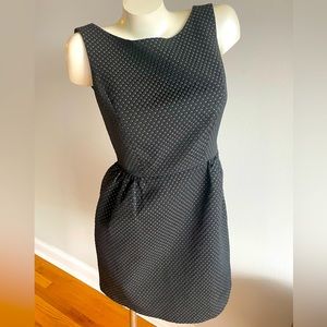 Erin gold dots elegant evening dress